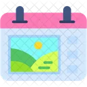 Calendar Date Summer Icon