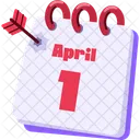 Calendar April Fools April Fools Day Icon