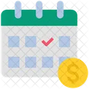 Business Calendar Schedule Icon