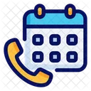 Calendar Date Call Icon
