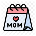 Calendar Date Mother Day Icon