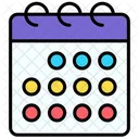 Calendar Date Schedule Icon