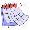 Calendar Date Almanac Icon