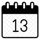 Calendar Date Almanac Icon