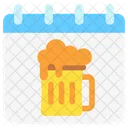 Calendar Oktoberfest Celebration Icon