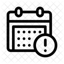 Calendar Deadline Schedule Icon