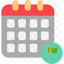 Calendar Deadline Timeline Icon