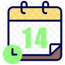 Calendar 14  Icon