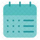 Calendar Notes Date Icon