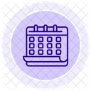 Calendar Date Schedule Icon