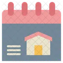 Calendar Home Loan Icon