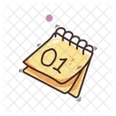 New Year Celebration Doodle Icon