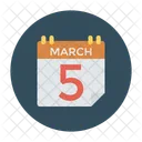 Calendar Month Year Icon
