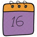 Calendar Yearbook Calendar Date Icon