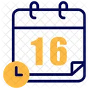 Calendar 16  Icon