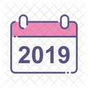 Calendar New Year Calendar New Year Icon