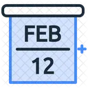 Calendar February Feb Icon