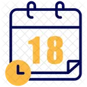 Calendar 18  Icon