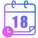 Calendar 18  Icon