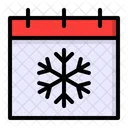 Calendar Season Winter Icon