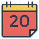 Calendar Date Event Icon