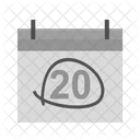 Calendar Marked Date Icon