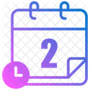 Schedule Calendar Clock Icon