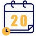Calendar 20  Icon