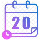 Calendar 20  Icon