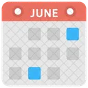 Calendar Page Month Icon