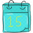 Calendar Date Daybook Icon