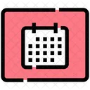 Calendar Grid Interface Icon
