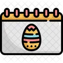 Calendar Easter Day Icon