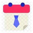 Work Tie Date Icon