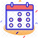 Calendar Deadline Estimate Icon