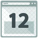 Calendar Webpage Window Icon