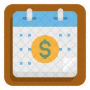 Calendar Business Money Icon