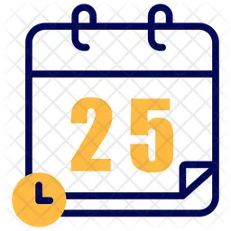 Calendar 25  Icon