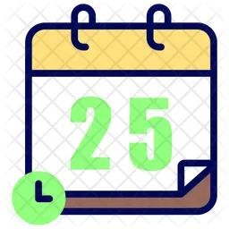 Calendar 25  Icon