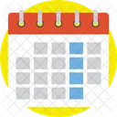 Calendar Month Agenda Icon