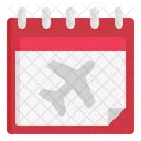 Calendar Travel Plan Icon