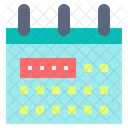 Holiday Calendar Paper Icon
