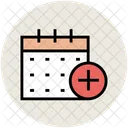 Calendar Add Sign Icon