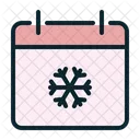 Winter Season Christmas Icon