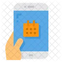 Calendar Date Smartphone Icon