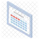 Calendar Month Planner Icon