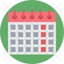 Calendar Wall Calendar Schedule Icon