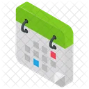 Schedule Planning Calendar Timetable Daily Routine Icon