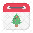 Calendar Christmas Event Icon