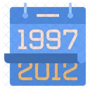 Calendar 1997 S 2012 S Icon